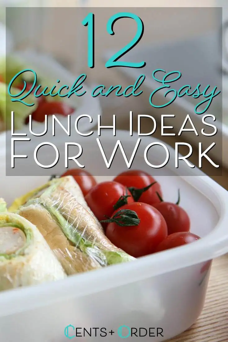 Easy Lunch Ideas For Work Nocook - Best Design Idea