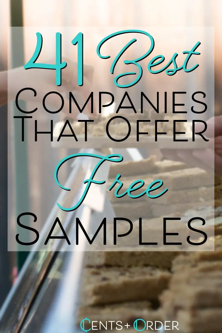 41 Best Companies That Offer Free Samples